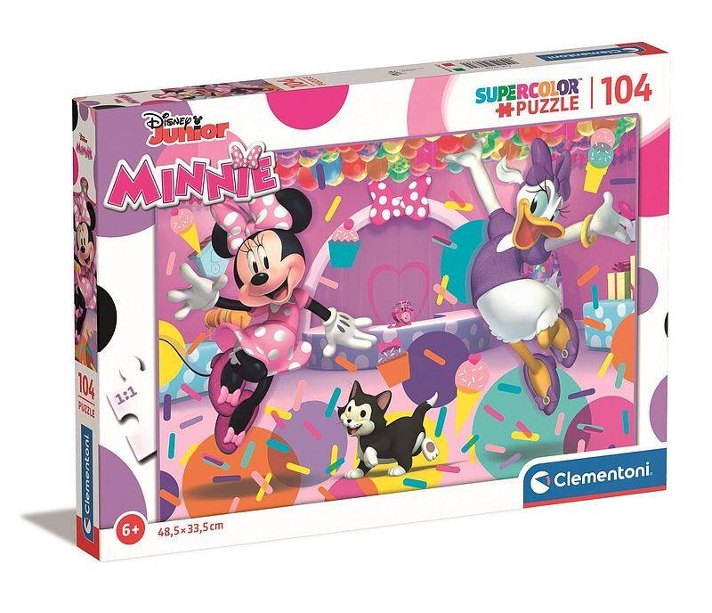 Puzzle 104 super kolor minnie 25735