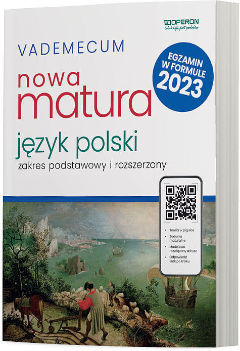 Nowa matura 2023 język polski vademecum zakres podstawowy i rozszerzony