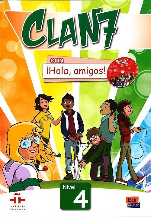 Clan 7 con hola amigos 4 podręcznik
