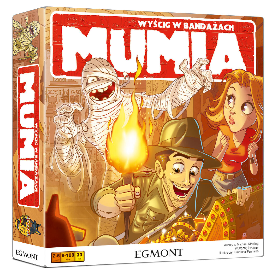 MUMIA- wyścig w bandażach
