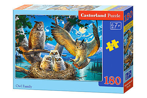 Puzzle 180 sowia rodzina
