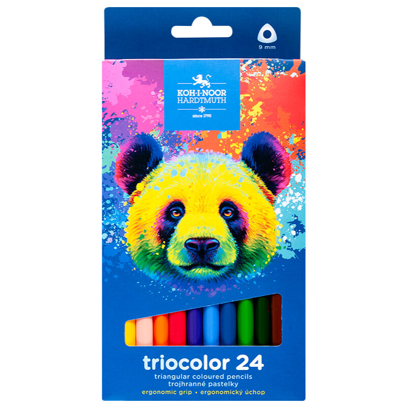 Kredki Triocolor Niedźwiedź  24 kolory