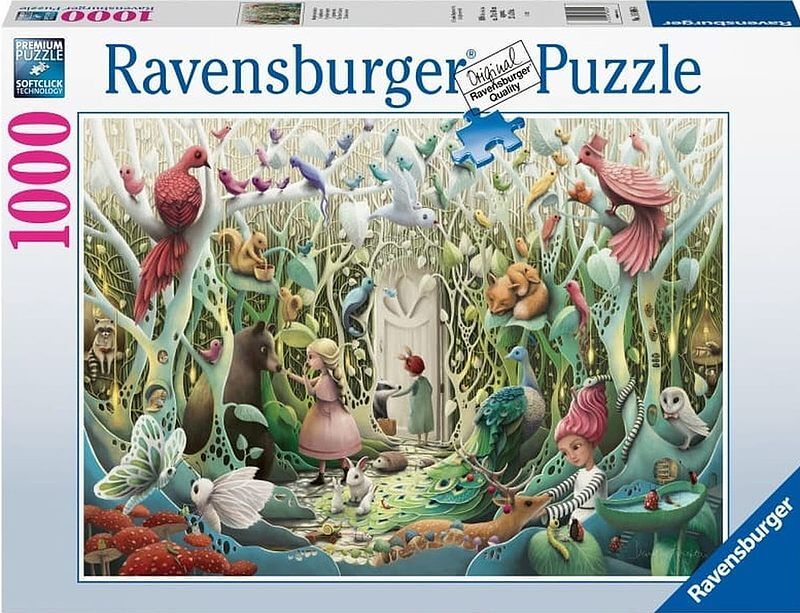 Puzzle 2d 1000 tajemniczy ogród 16806