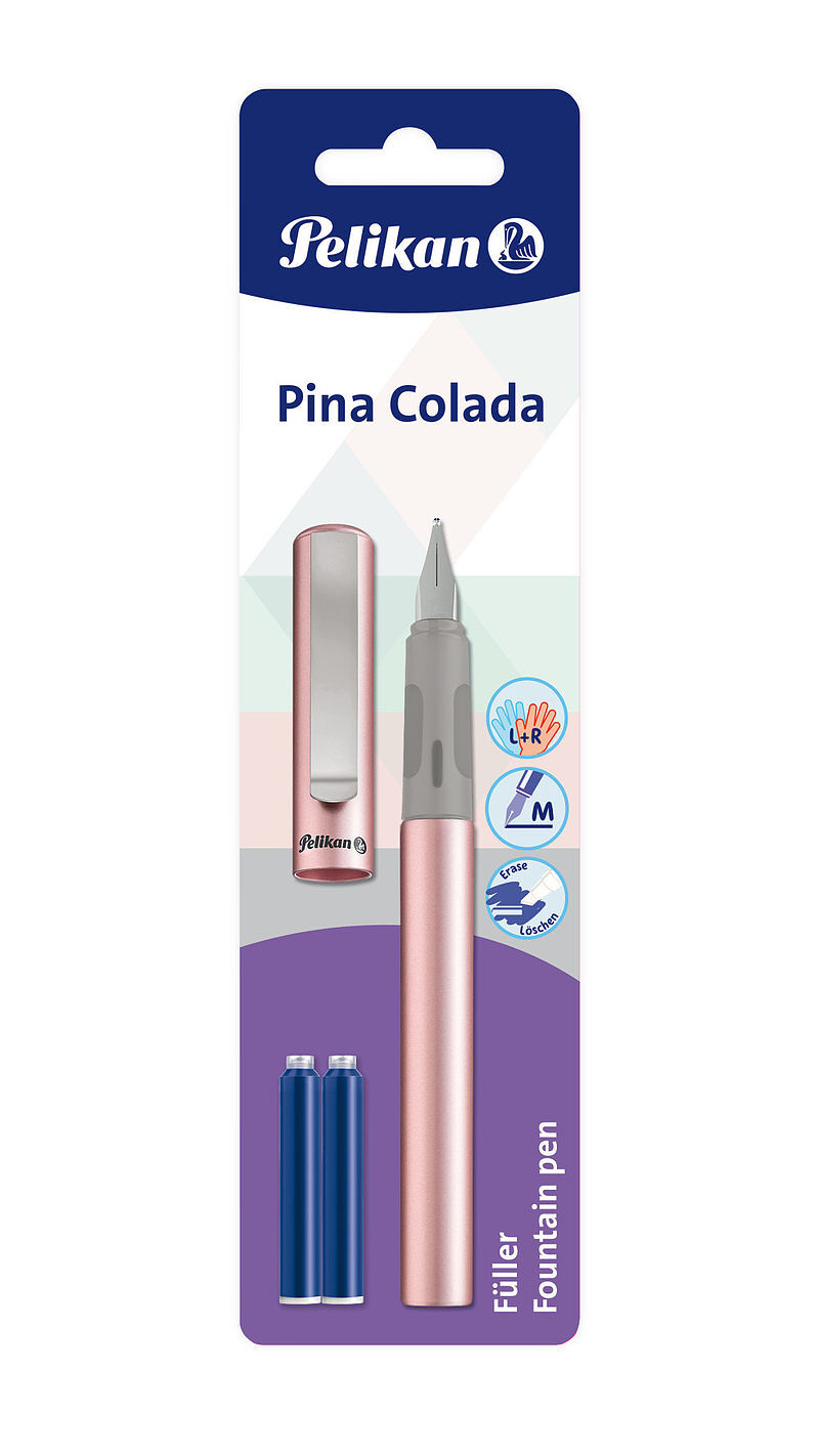 Pióro wieczne herlitz pina colada +2 naboje 1 szt. Mix