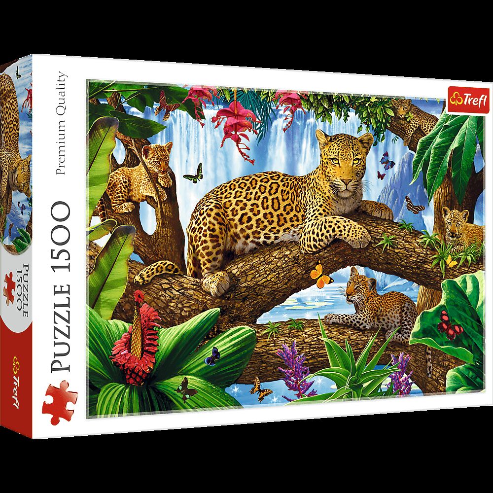 Puzzle 1500 Odpoczynek wśród drzew 26160