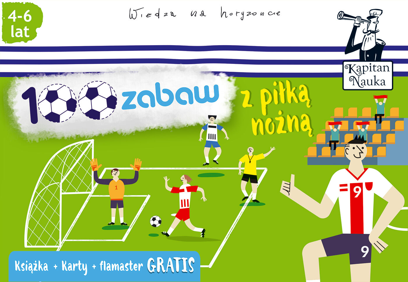 100 zabaw z piłką nożną