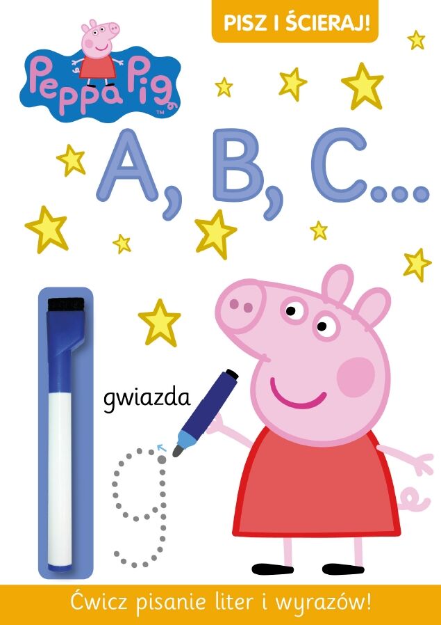 Świnka Peppa. Pisz i ścieraj