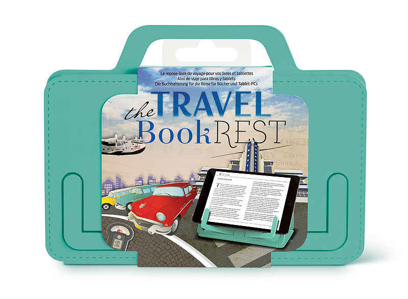 Travel bookrest miętowy uchwyt do książki / tabletu