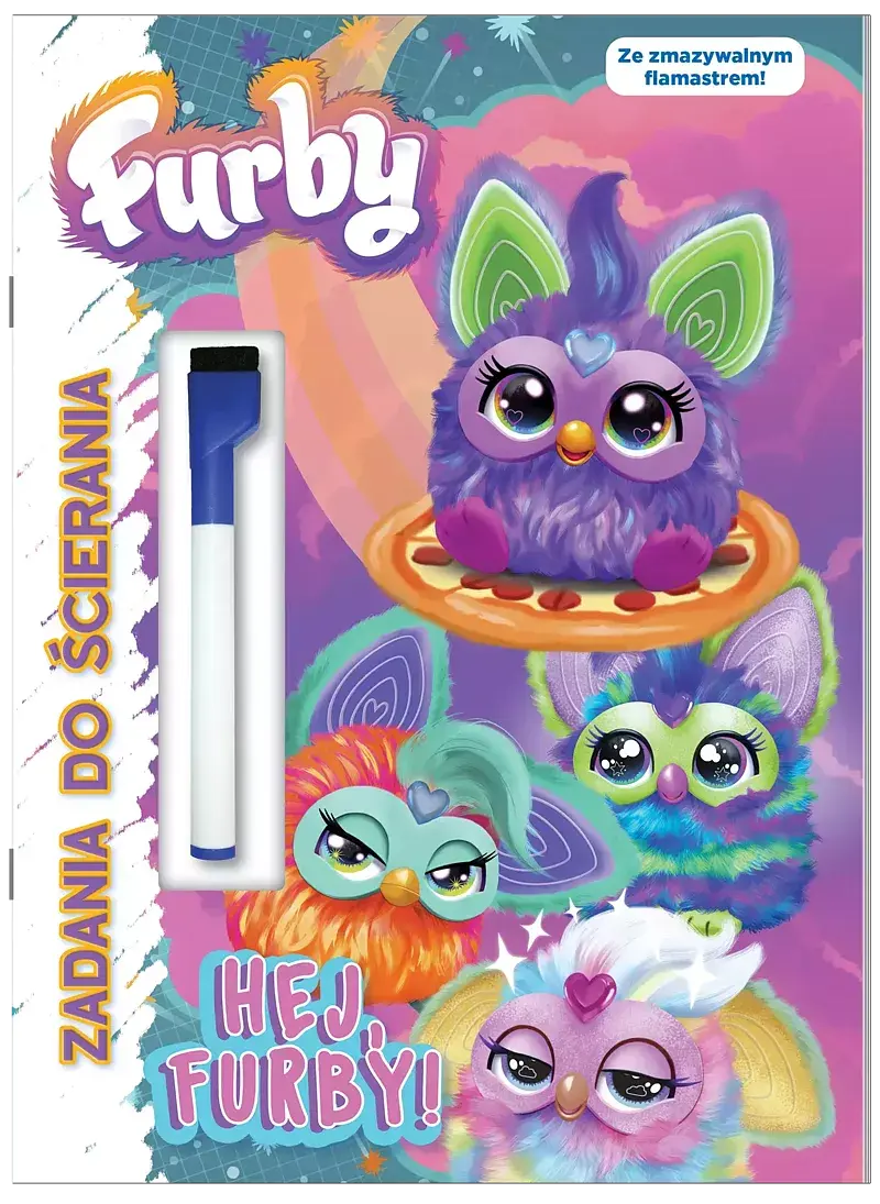Furby. Zadania do ścierania. Hej, Furby!