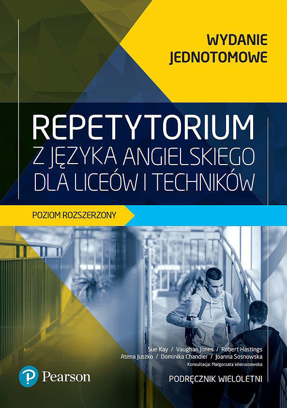 Repetytorium z języka angielskiego dla liceów i techników poziom rozszerzony z materiałem podstawowym + ebook