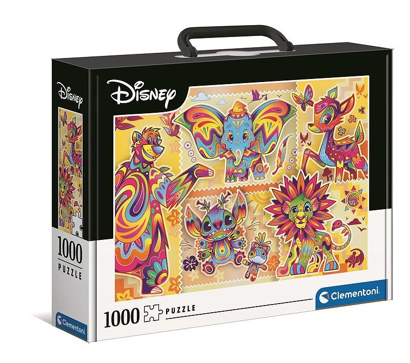 Puzzle 1000 brief case disney classic 39677