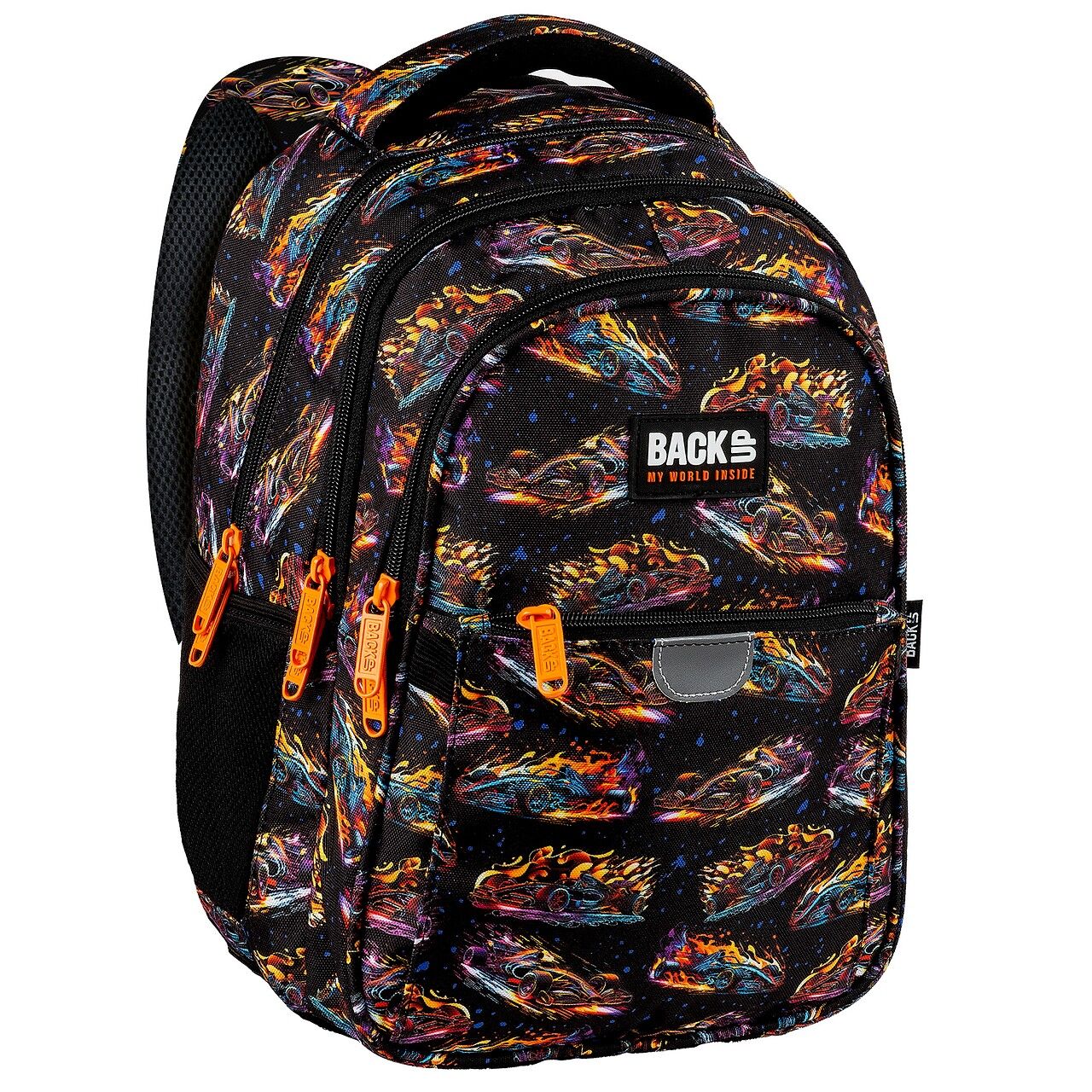 Plecak 3-komorowy Backup Neon Race PLB8P70