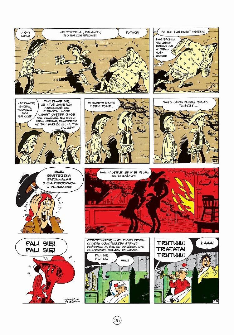 Lucky Luke - Calamity Jane, Siedem opowieści o Lucky Luke'u, Sznur wisielca i inne historie