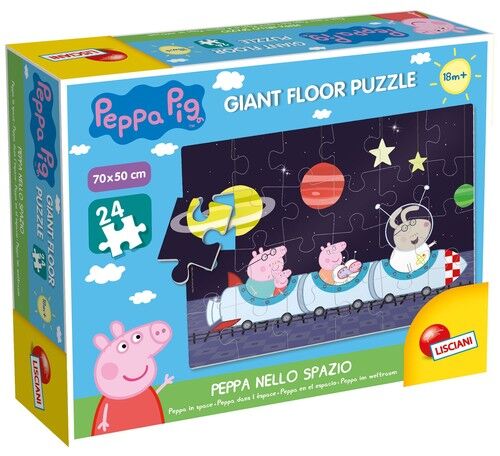 Puzzle podłogowe Świnka Peppa w kosmosie 24