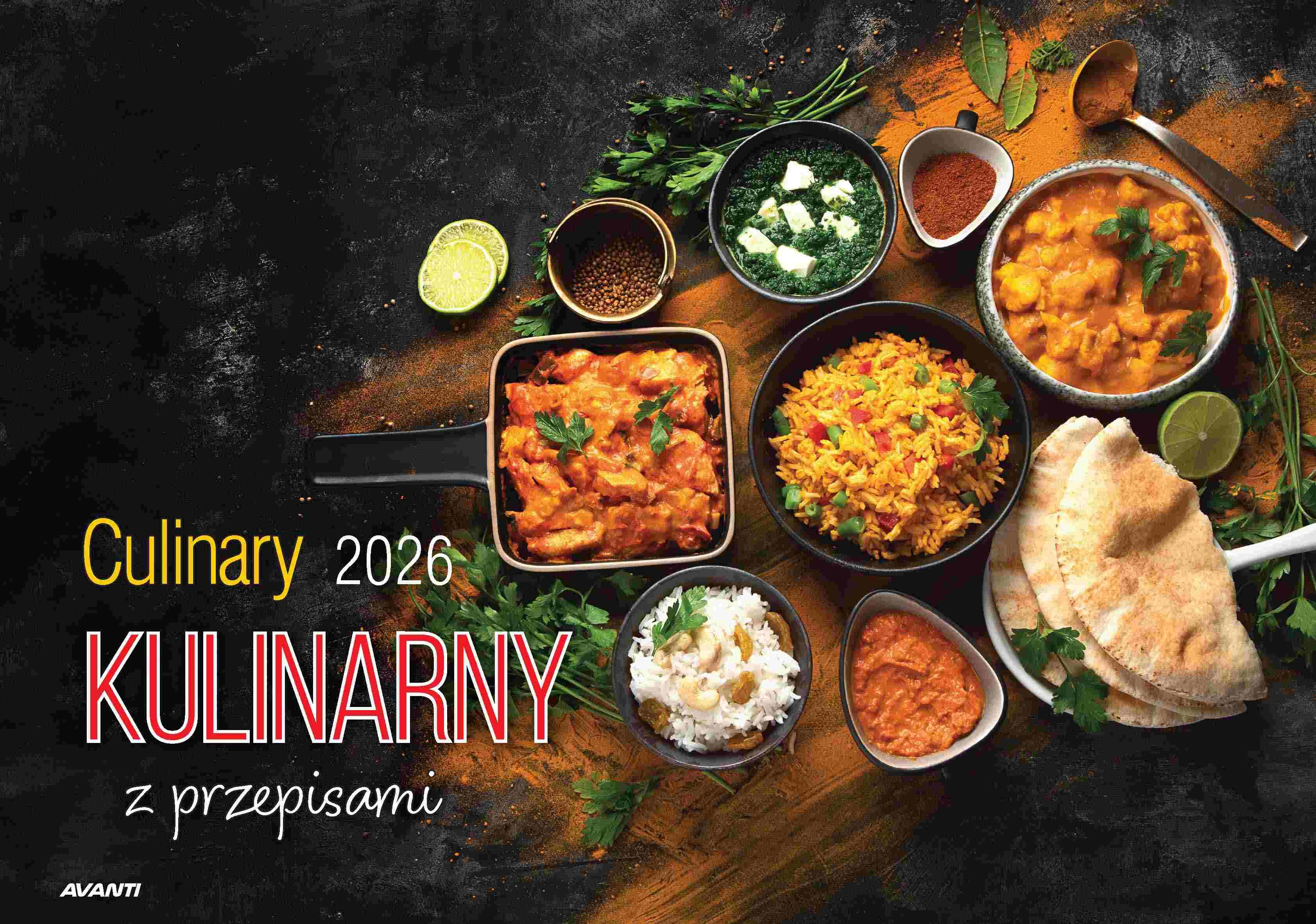 Kalendarz 2026 Kulinarny z przepisami KA-3