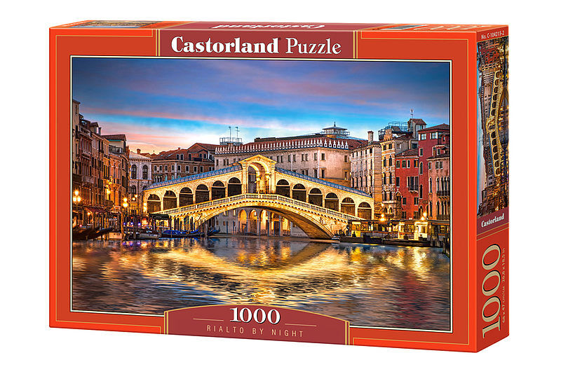 Puzzle 1000 rialto nocą c-104215-2
