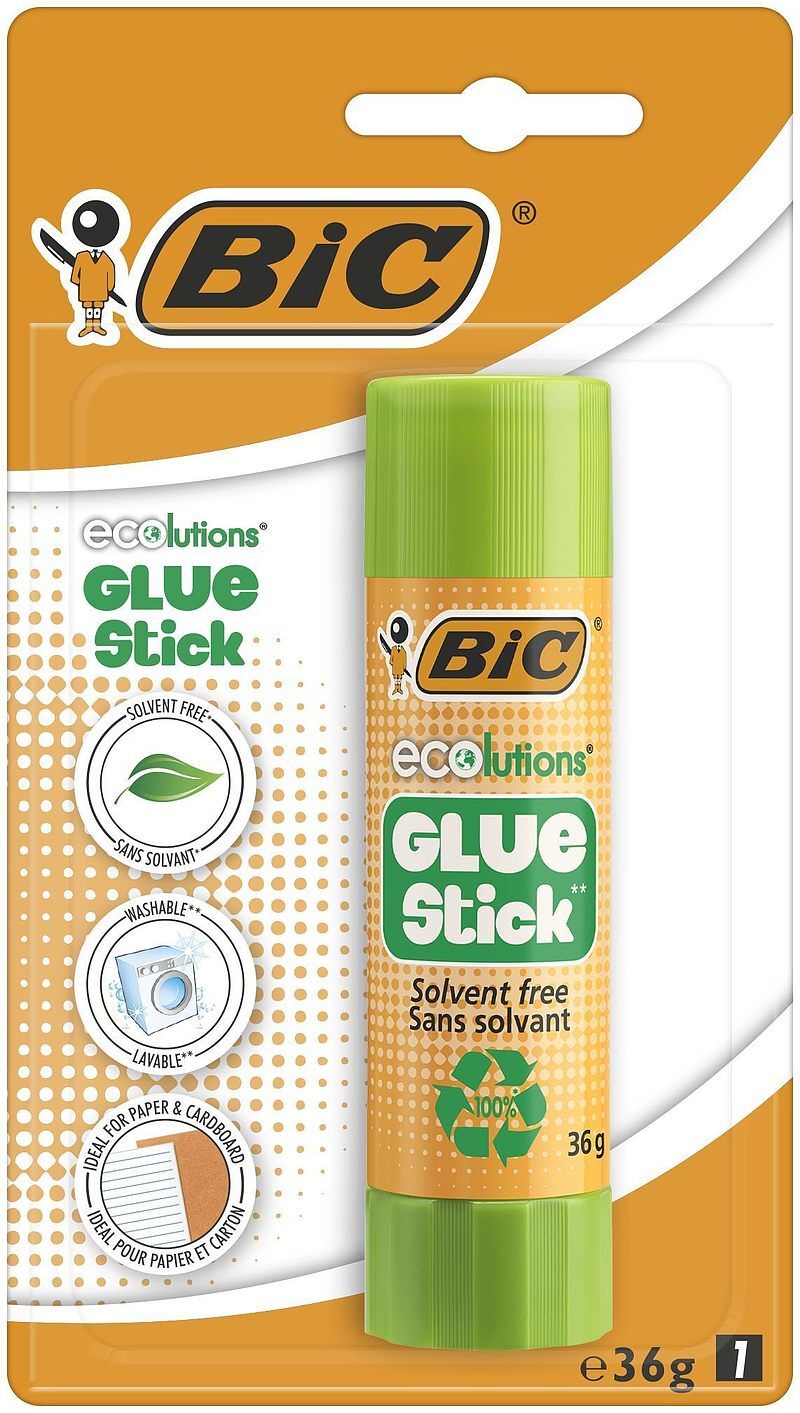Klej bic ecolutions glue stick 36g blister 1szt