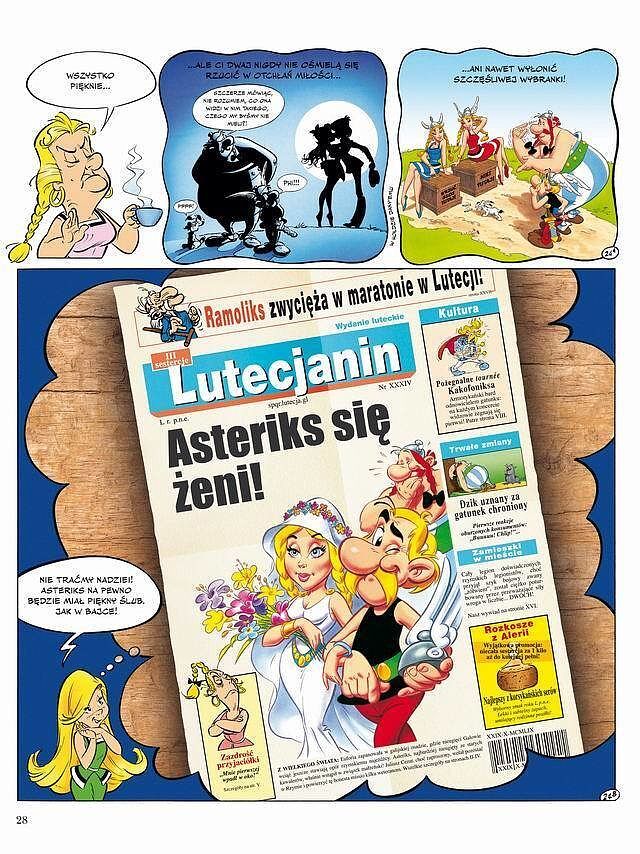 Asteriks - 34 - Złota księga Asteriksa. Rocznica urodzin Asteriksa i Obeliksa