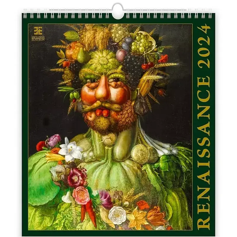 Kalendarz 2024 renaissance ekskluzywny ścienny