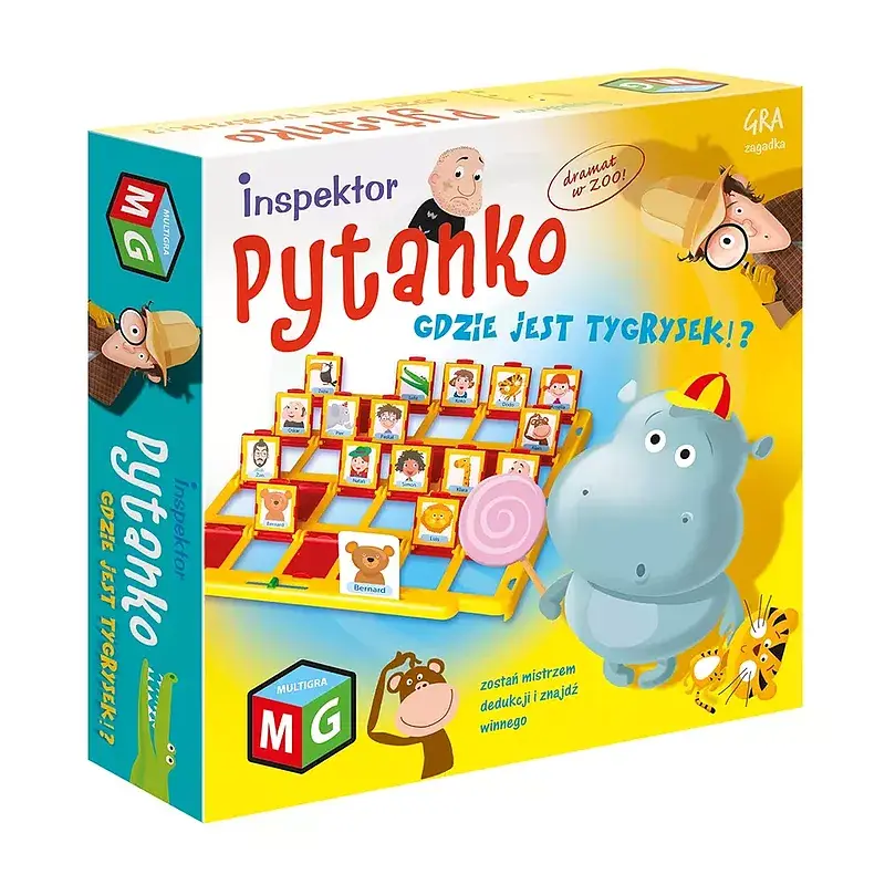 Gra rodzinna inspektor pytanko gdzie jest tygrysek