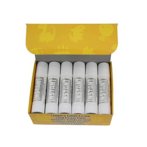 Farby w sztyfcie playcolor instant biały 12 sztuk