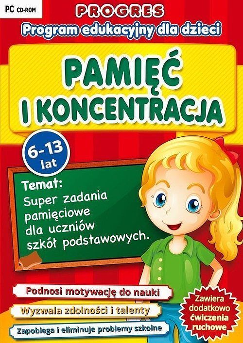 Progres: Pamięć i Koncentracja - program edukacyjny dla dzieci