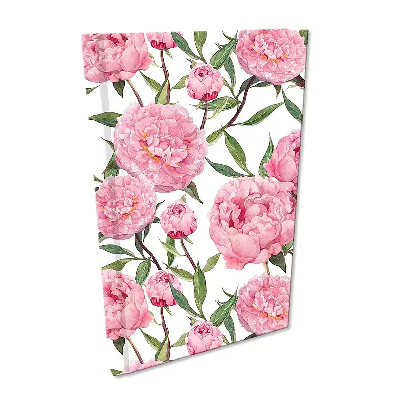 Notes a5 kratka soft touch peonie