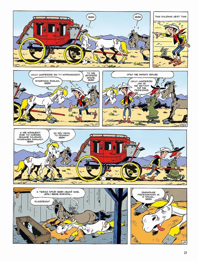 Lucky Luke - 61 - Polowanie na duchy