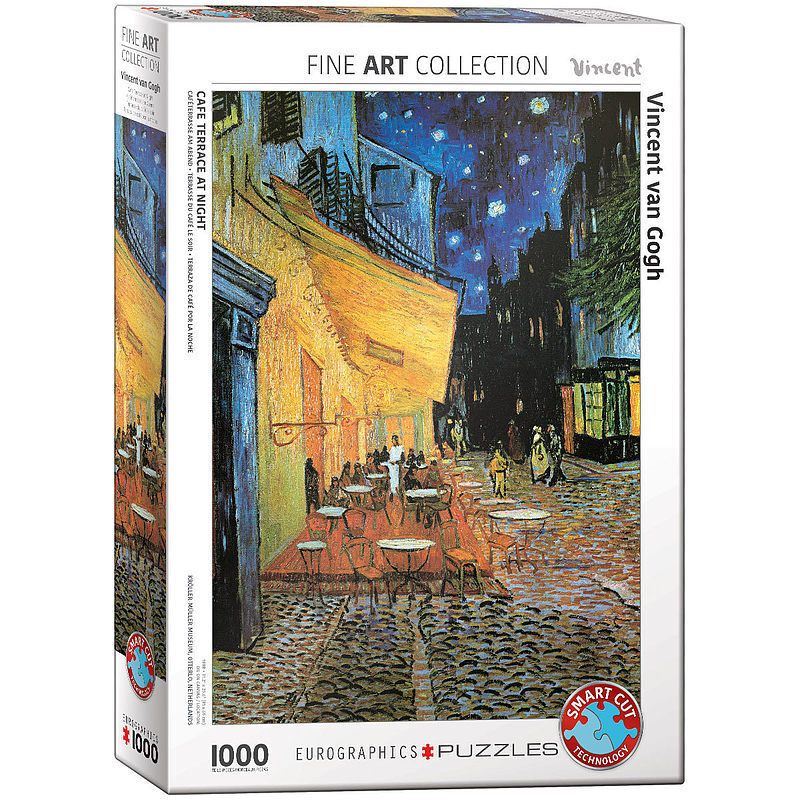 Puzzle 1000 kawiarnia i taras w nocy 6000-2143