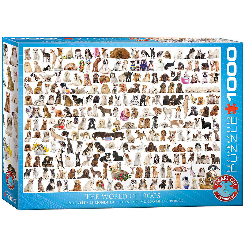 Puzzle 1000 świat psów 6000-0581