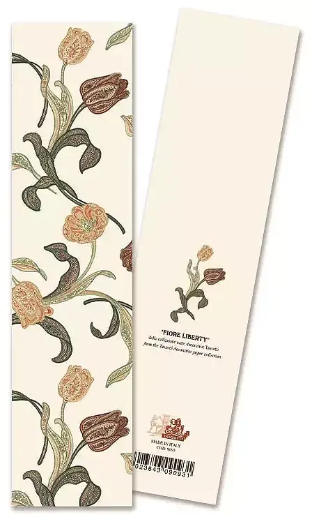 Zakładka do książki 9093 fiore liberty kwiaty vintage