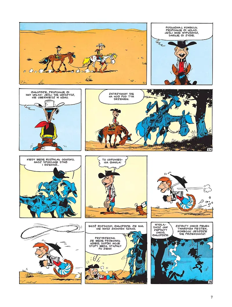 Lucky Luke - 28 -  Eskorta