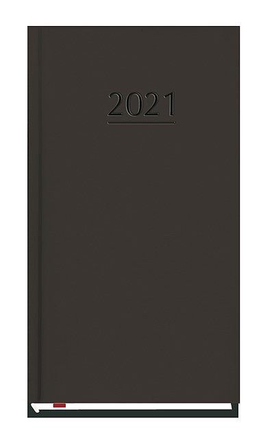 Terminarz 2021 kieszonkowy mip czarny