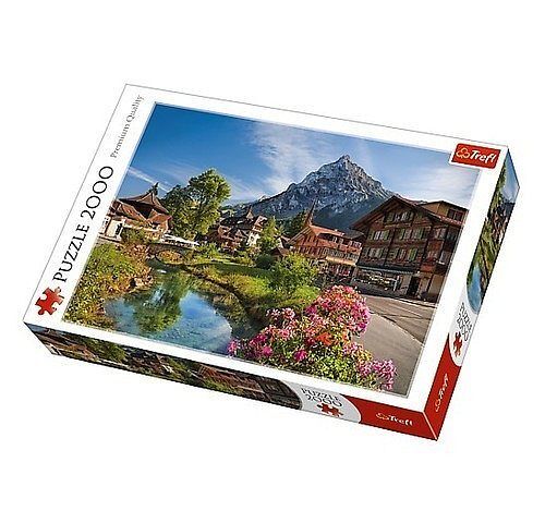 Puzzle 2000 el. Alpy latem