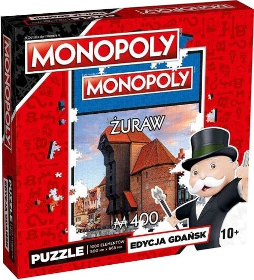 Puzzle 1000 Monopoly Edycja Gdańsk Żuraw