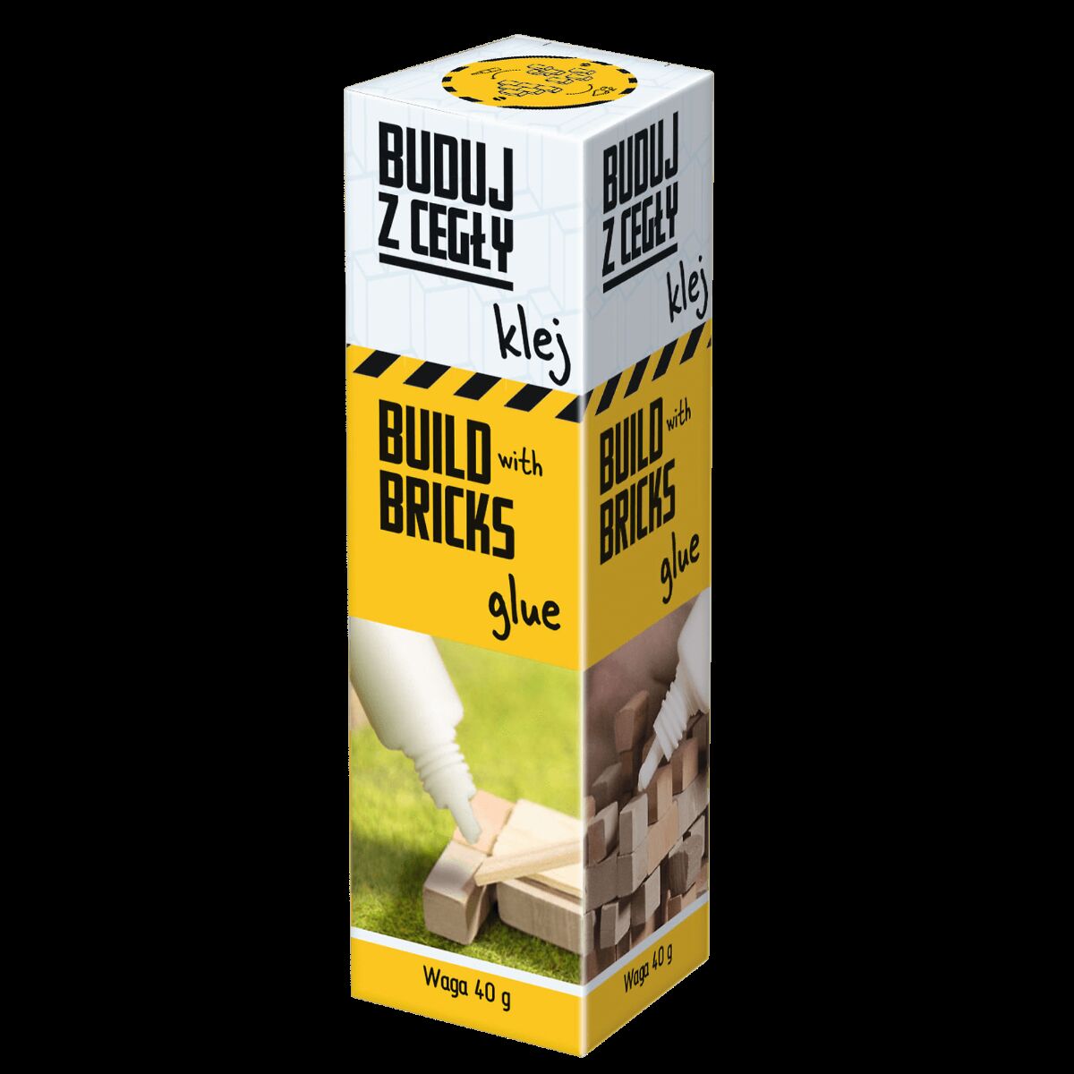 Brick Trick Buduj z cegły Refil Klej 40g MULTI 61037