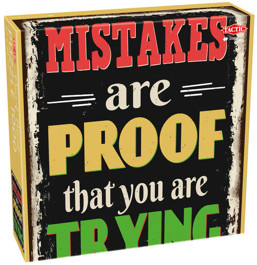 Puzzle Mistakes Proof of Trying 1000