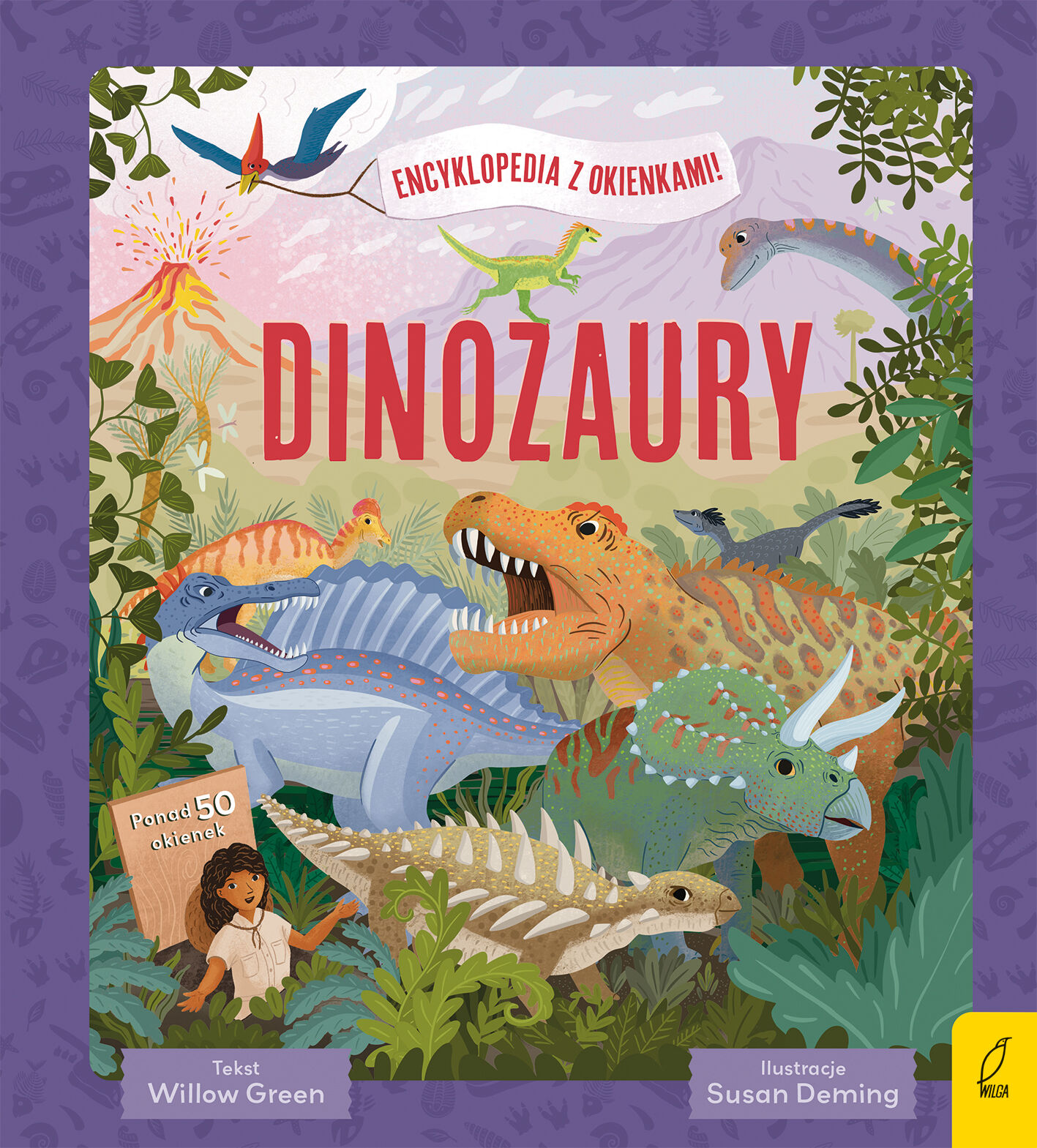 Encyklopedia z okienkami. Dinozaury