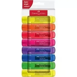 Zakreślacz faber-castell 1546 neonowe 8 kolorów