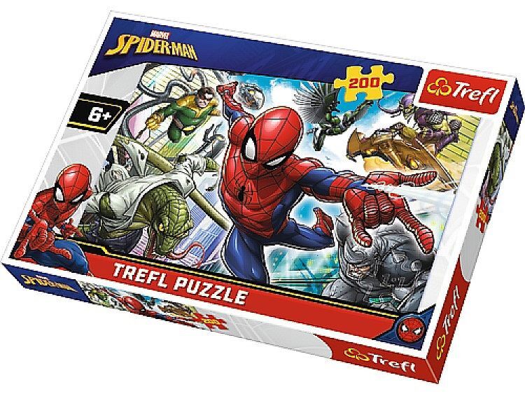 Puzzle 200 urodzony bohater spider-man
