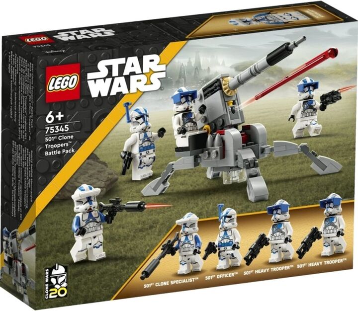 LEGO Star Wars Oddział żołnierzy-klonów 119 elementów 75345