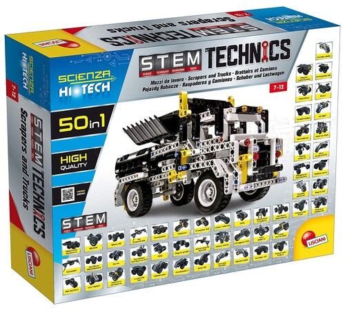 Science Hi Tech Stem 50w1 Pojazdy konstrukcyjne