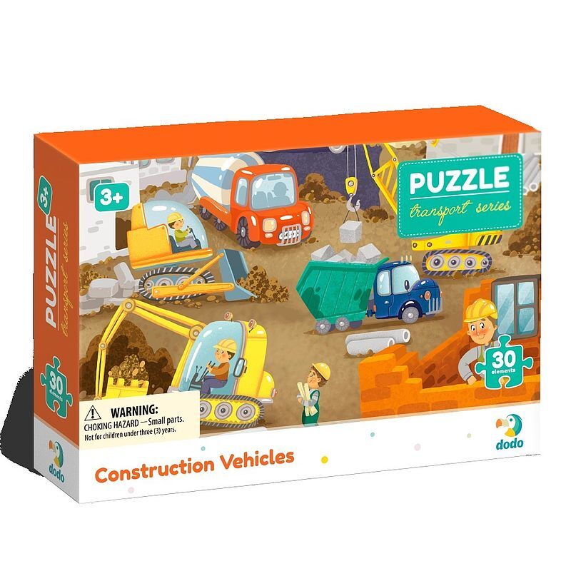Puzzle 30 profesje maszyny budowlane dop300373