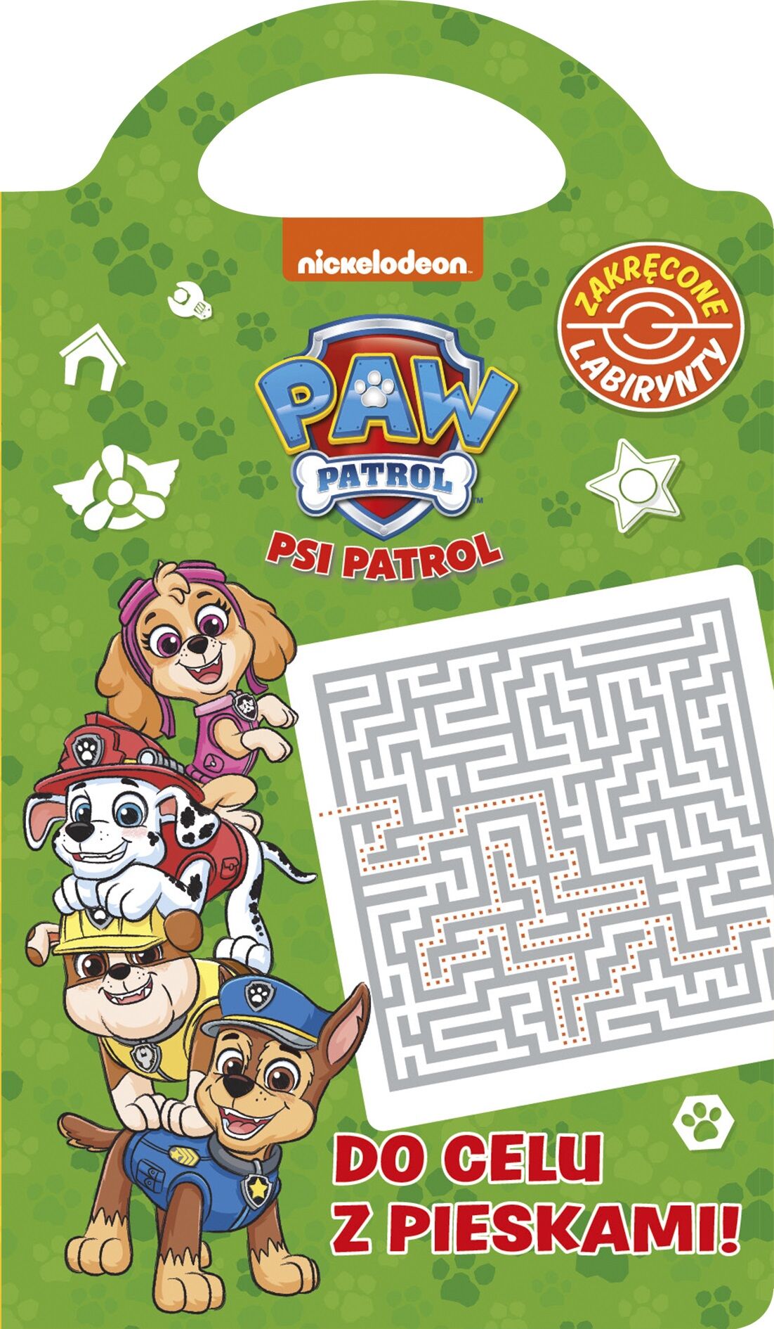Psi Patrol. Zakręcone labirynty. Do celu z pieskami