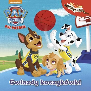 Gwiazdy koszykówki Psi Patrol pewnego razu