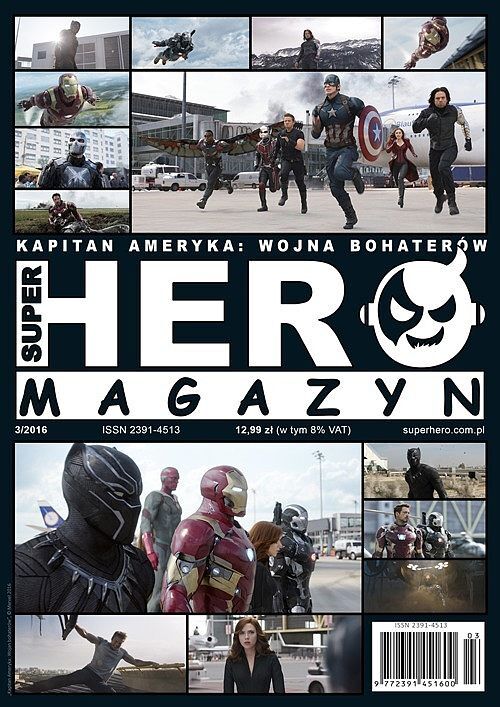 SuperHero Magazyn - 11 - (3/2016) Wydanie specjalne: Kapitan Ameryka: Wojna bohaterów