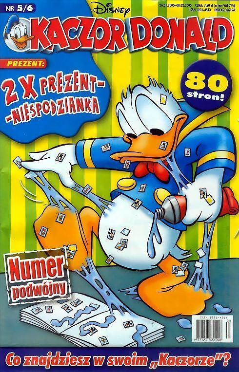 Kaczor Donald - 482 - (5-6/2005)