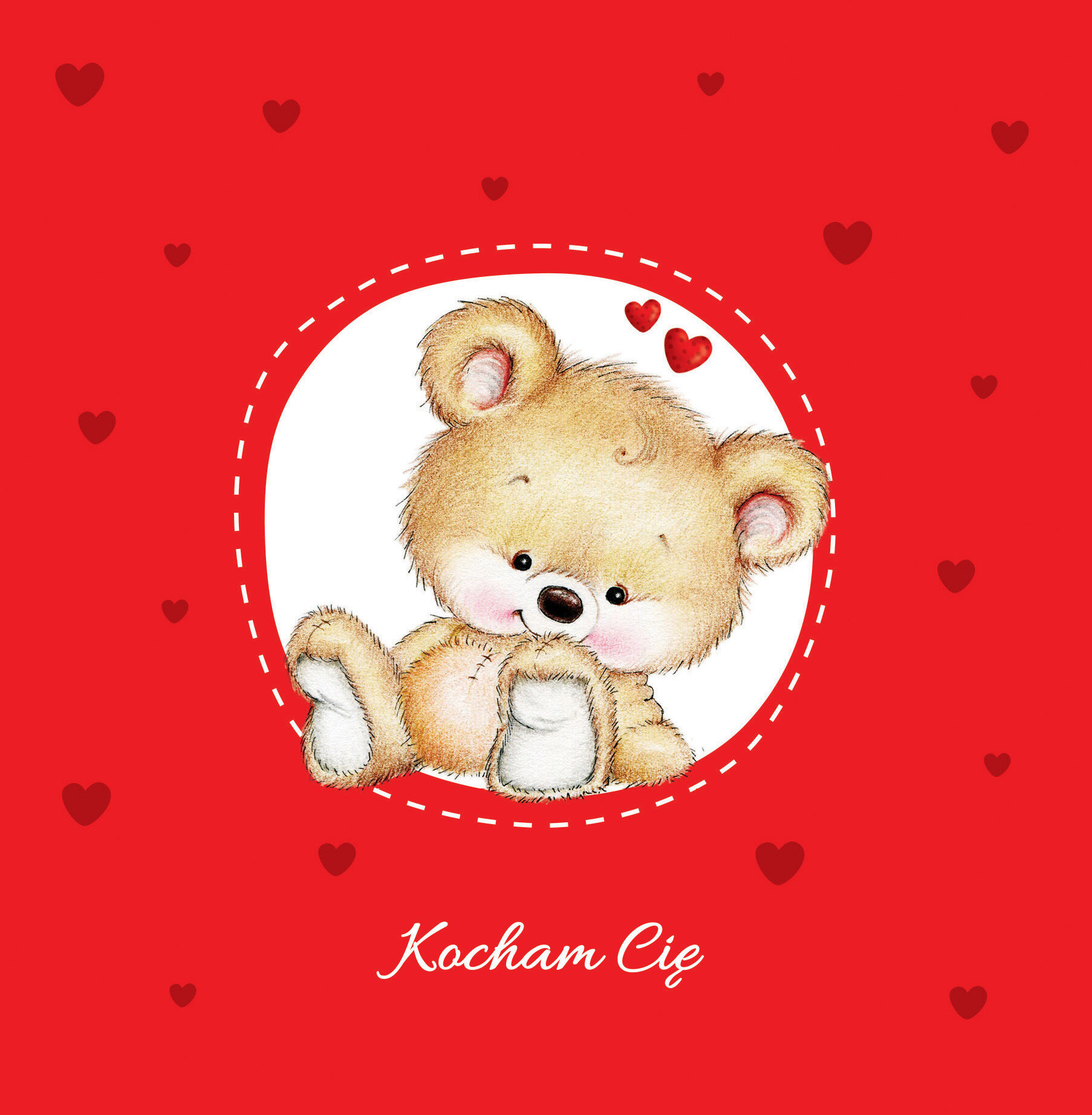 Kocham cię książka upominek