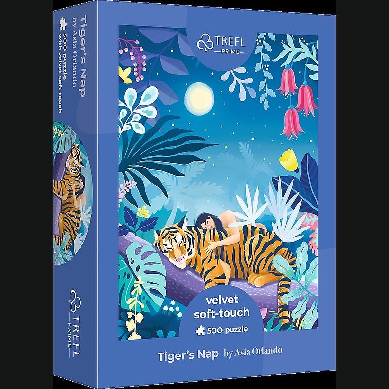 Puzzle Velvet - Tiger's Nap 500