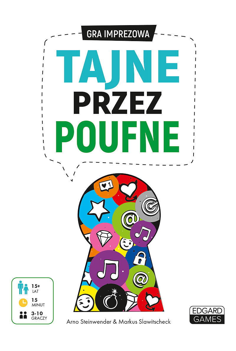 Tajne przez poufne. Gra imprezowa. Edgard Games